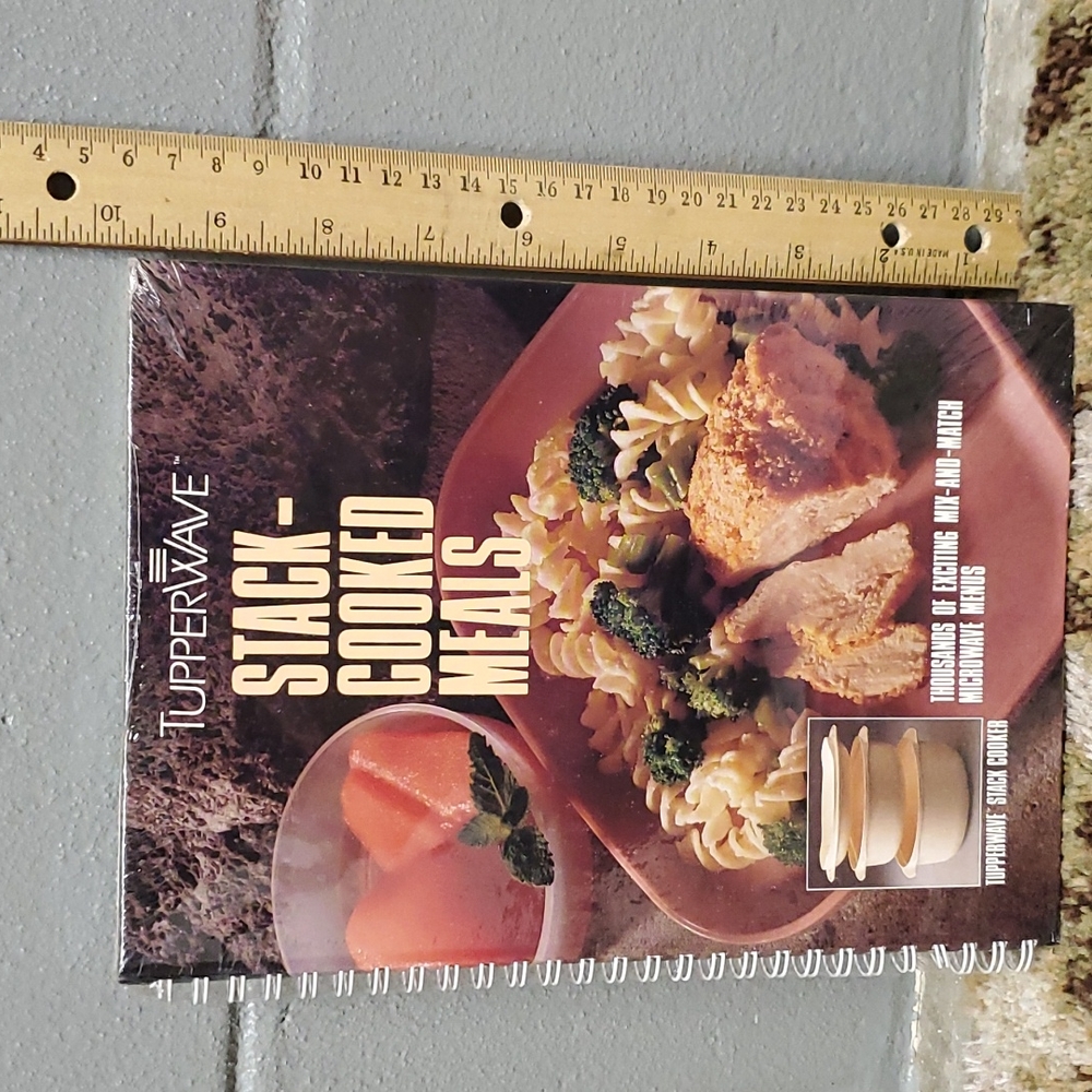 Tupperware Stack-Cooked Meals Cookbook